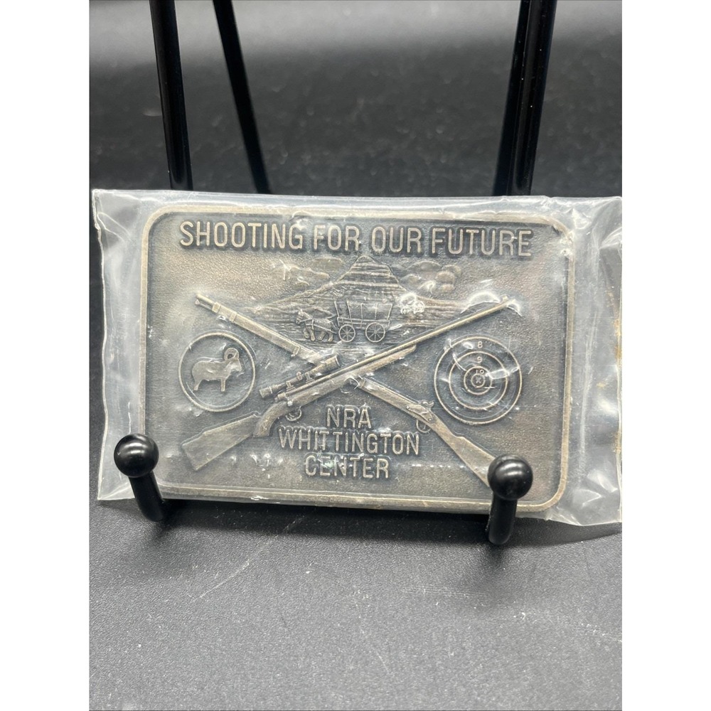 VTG Belt Buckle -Shooting For Our Future NRA Whittington Center-